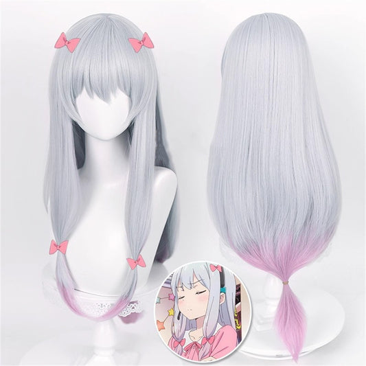 【In Stock】Anime Eromanga Sensei Cosplay Sagiri Izumi Cosplay Wig