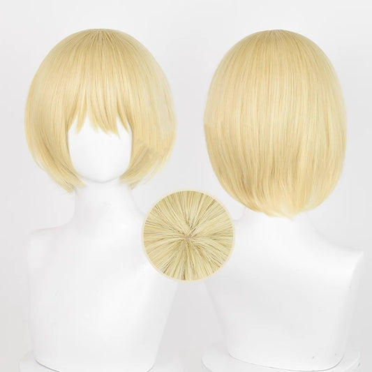 【In Stock】Anime Attack On Titan Cosplay アルミン・アルレルト Armin Arlert Cosplay Wig