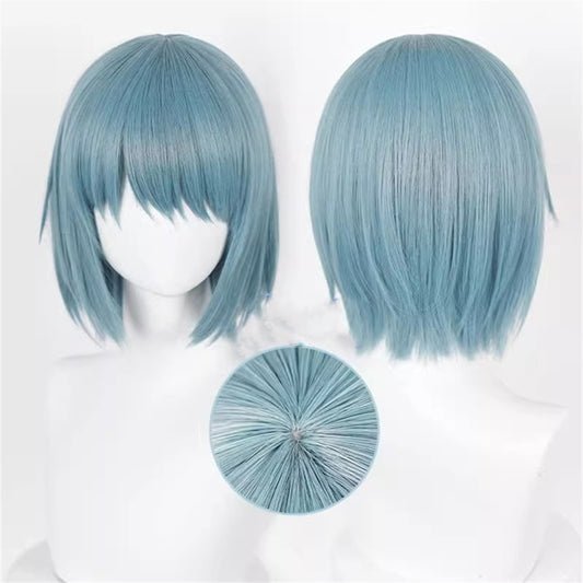 【In Stock】Anime Puella Magi Madoka Magica Cosplay Sayaka Miki Cosplay Wig