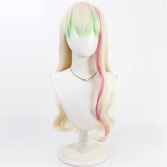 【In Stock】Anime Kimi to Idol Pretty Cure キミとアイドルプリキュアCosplay プリルン Purirun Cure Zukyoon キュアズキューン Cosplay Wig