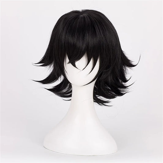 【In Stock】Anime Tokyo Ghoul Cosplay Juuzou Suzuya Cosplay Wig Black Hair