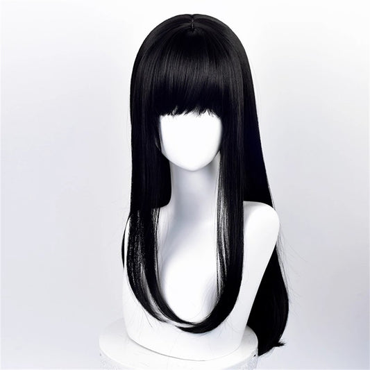 【In Stock】Anime Chainsaw Man Cosplay Asa Mitaka Cosplay Wig