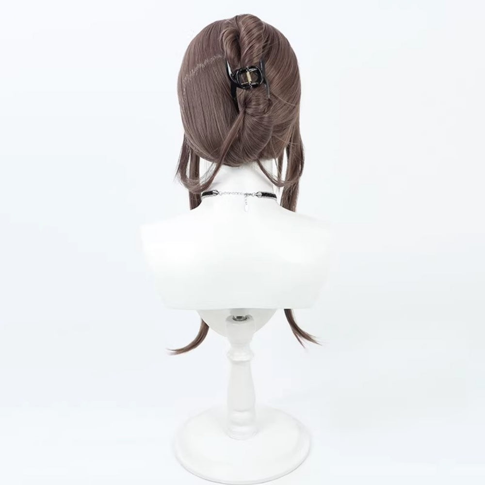 【In Stock】Game 승리의여신: 니케 Goddess of Victory: Nikke Cosplay 사쿠라 サクラ Sakura Cosplay Wig