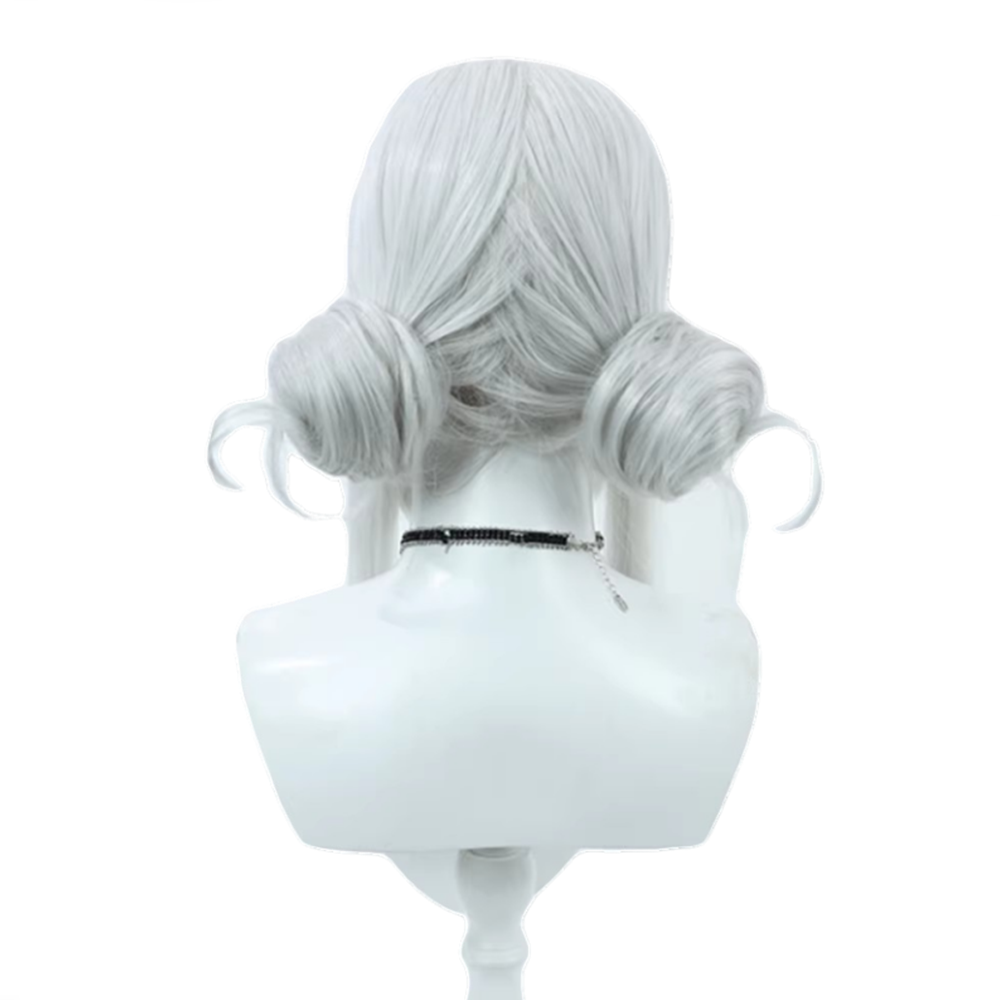 【In Stock】Game 승리의여신: 니케 Goddess of Victory: Nikke Cosplay 블랑 ブラン Blanc Cosplay Wig