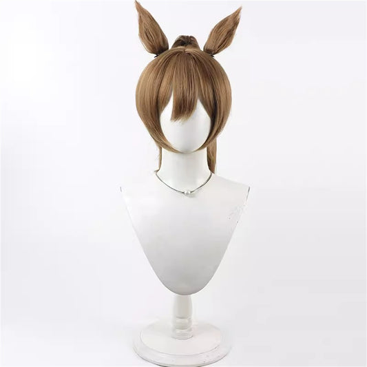 【In Stock】Game Umamusume:Pretty Derby Cosplay Pride Apparel スマートファルコン Smart Falcon Cosplay Wig