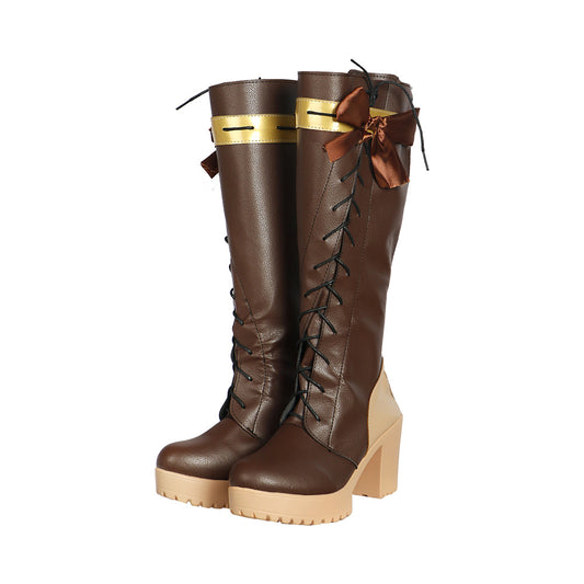 Anime Violet Evergarden Cosplay ヴァイオレット・エヴァーガーデン Violet Evergarden Cosplay Shoes