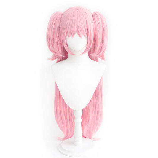 【In Stock】Anime Puella Magi Madoka Magica Cosplay Madoka Kaname Cosplay Wig Long Hair