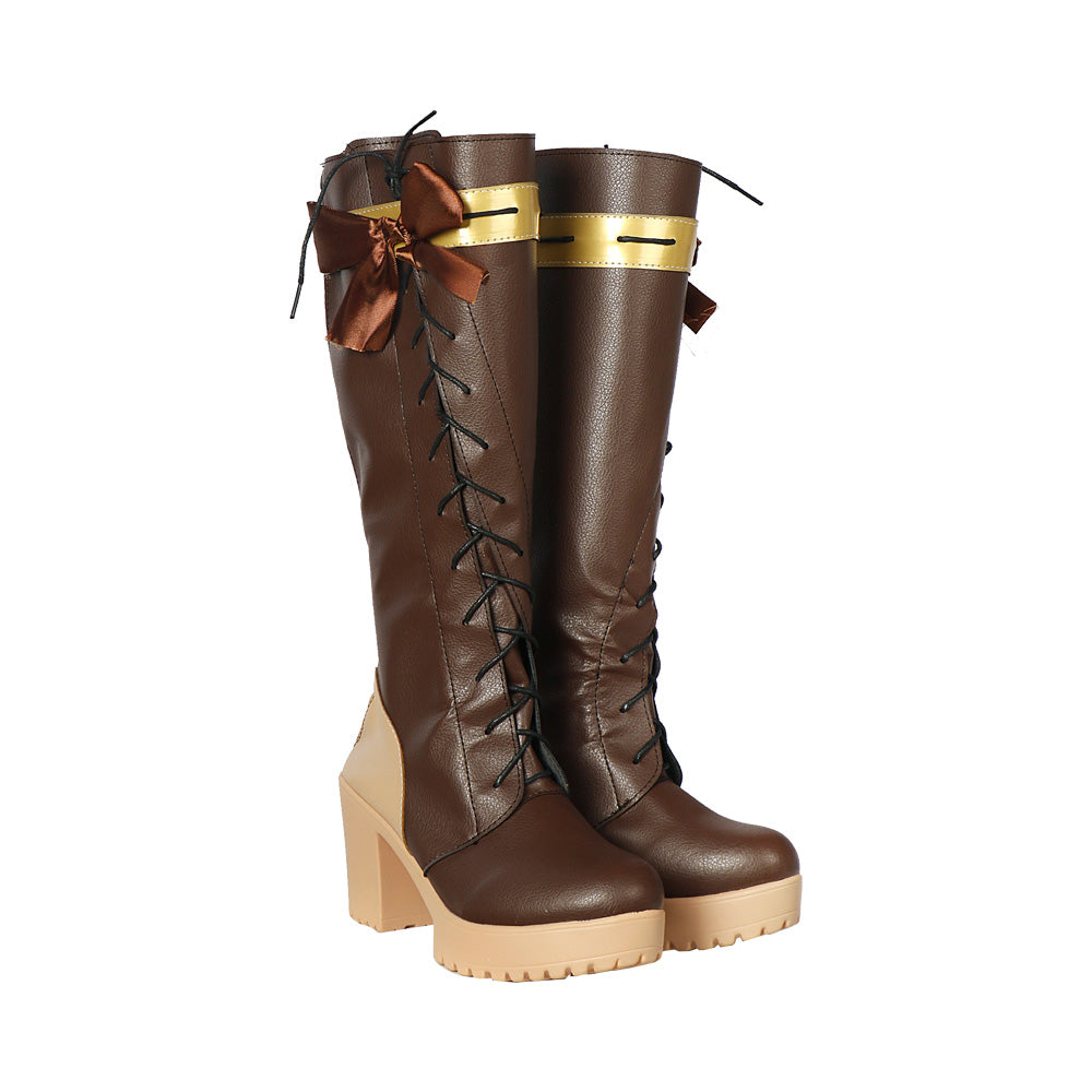 Anime Violet Evergarden Cosplay ヴァイオレット・エヴァーガーデン Violet Evergarden Cosplay Shoes