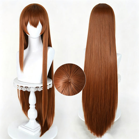 【In Stock】Anime Steins;Gate Cosplay Kurisu Makise Cosplay Wig