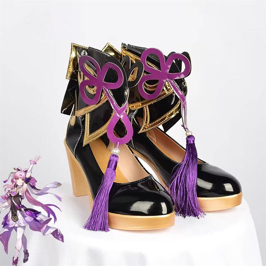 Game Genshin Impact Cosplay FuXuan Cosplay Shoes - Cosplay Shoes Boots