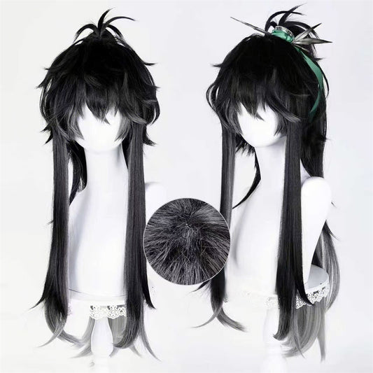 【In Stock】Game Wuthering Waves Cosplay Qiuyuan Cosplay Wig