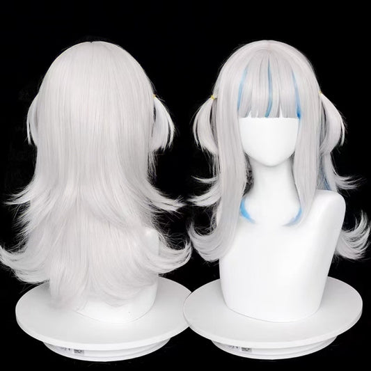 【In Stock】VTuber Virtual Cosplay Gawr Gura Cosplay Wig