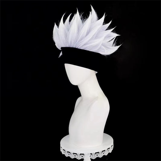 【In Stock】Anime Jujutsu Kaisen Cosplay Satoru Gojo Cosplay Wig