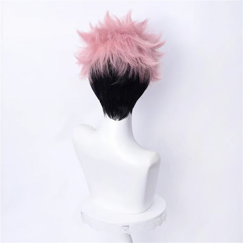 【In Stock】Anime Jujutsu Kaisen Cosplay Yuji Itadori & Ryomen Sukuna Cosplay Wig
