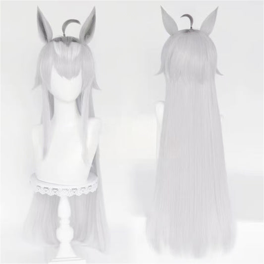 【In Stock】Game Umamusume:Pretty Derby Cosplay Oguri Cap Cosplay Wig With Ears and Tail