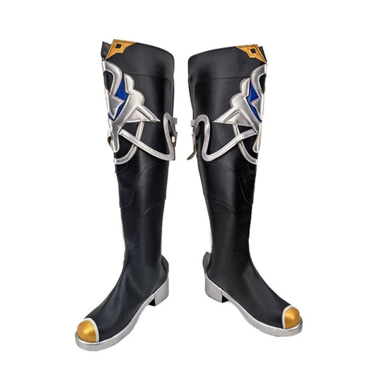 Game Genshin Impact Cosplay Albedo Cosplay Long Boots Cosplay Shoes - Cosplay Shoes Boots