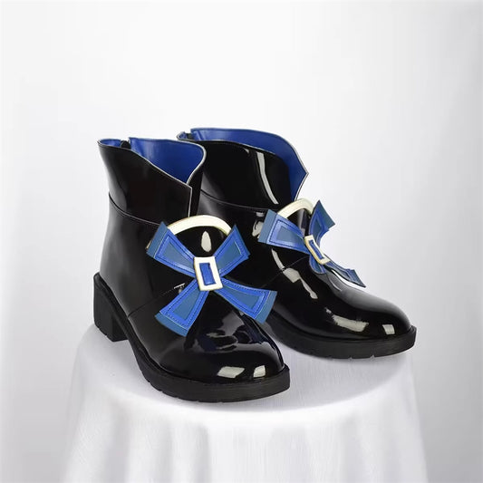 Game Genshin Impact Cosplay Furina Cosplay Shoes