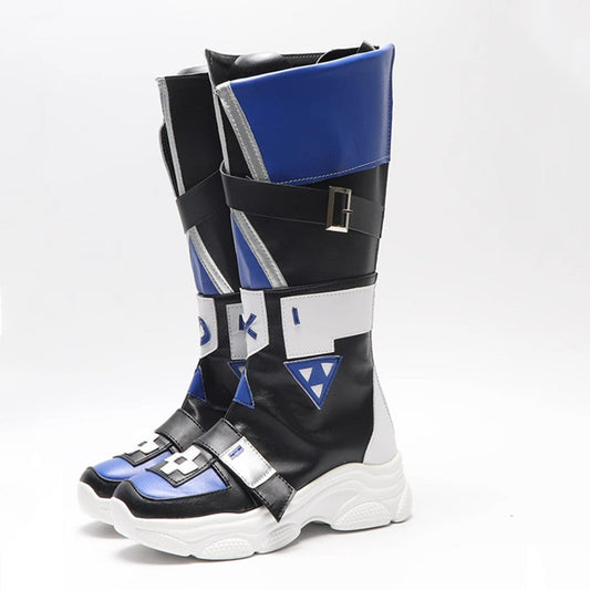 Game Honkai: Star Rail Cosplay Stellaron Hunters Silver Wolf Cosplay Shoes - Cosplay Shoes Boots