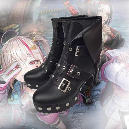 Game Goddess of Victory: Nikke Cosplay Yuni Cosplay Shoes