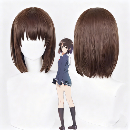 【In Stock】Anime Saekano: How to Raise a Boring Girlfriend Cosplay Megumi Kato Cosplay Wig