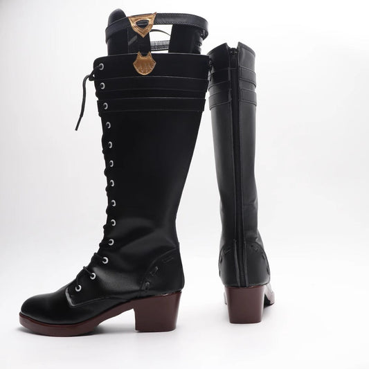 Game Genshin Impact Cosplay Lyney Cosplay Shoes - Cosplay Shoes Boots