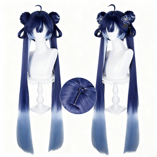 【In Stock】Game Wuthering Waves Cosplay Yongqing Fang's Iuno Cosplay Wig