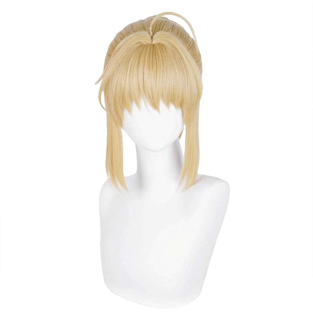 【In Stock】Game Fate/stay night Cosplay Saber Artoria Pendragon Cosplay Wig