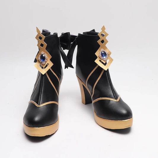 Game Genshin Impact Cosplay Navia Cosplay Shoes - Shoes Style1 / 35 - Cosplay Shoes Boots