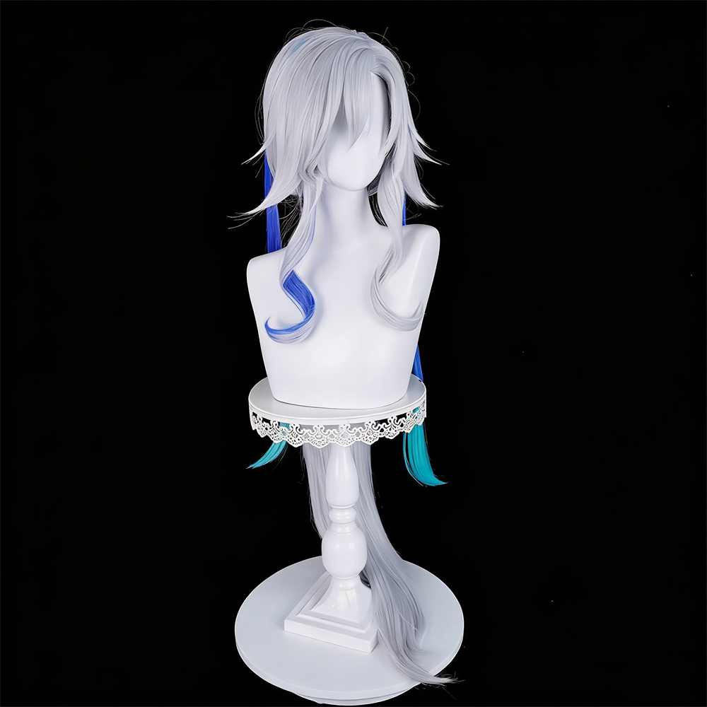 【In Stock】Game Genshin Impact Cosplay Neuvillette: Melusent Gift Cosplay Wig
