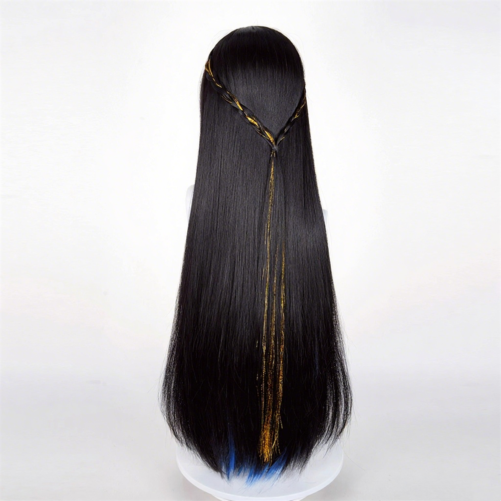 【In Stock】Game Honkai: Star Rail Cosplay Constance "The Dahlia" Cosplay Wig with Golden Hair