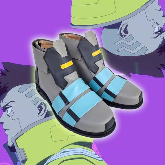 Anime Cyberpunk: Edgerunners Cosplay David Martinez Cosplay Shoes - Cosplay Shoes Boots