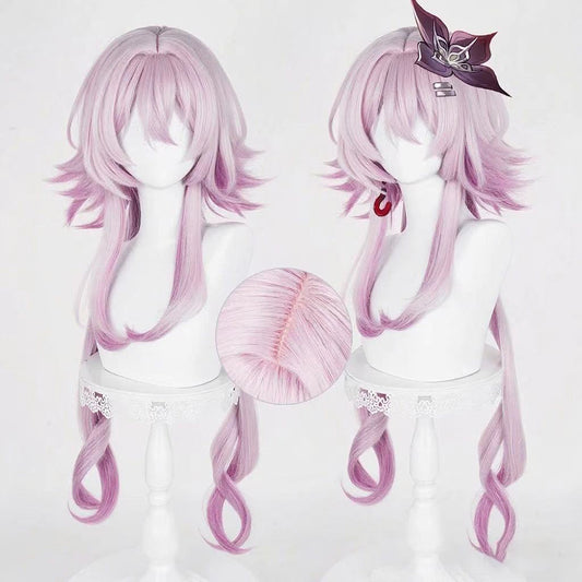 【In Stock】Game Honkai: Star Rail Cosplay Evernight March 7th Cosplay Wig