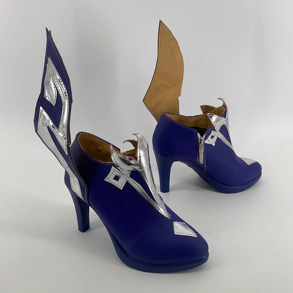 Game Genshin Impact Cosplay Skirk Cosplay Shoes