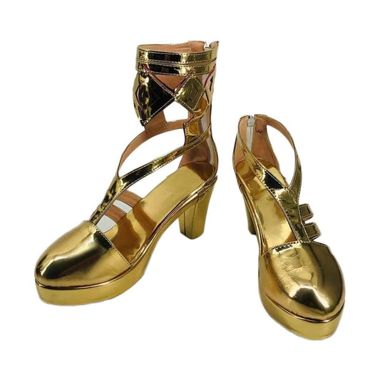 Game Genshin Impact Cosplay Layla Cosplay Shoes - Cosplay Shoes Boots