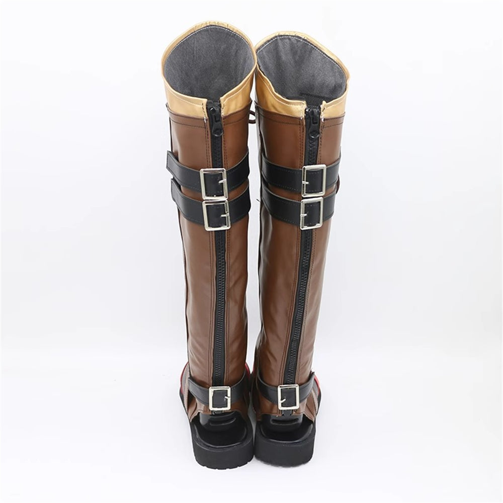 Game Genshin Impact Cosplay Thoma Cosplay Shoes - Cosplay Shoes Boots