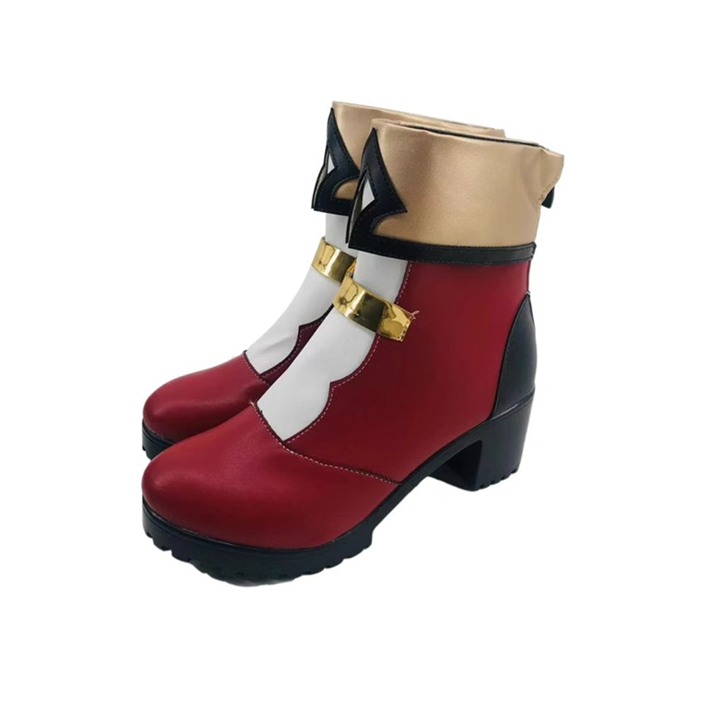 Game Genshin Impact Cosplay Charlotte Cosplay Shoes