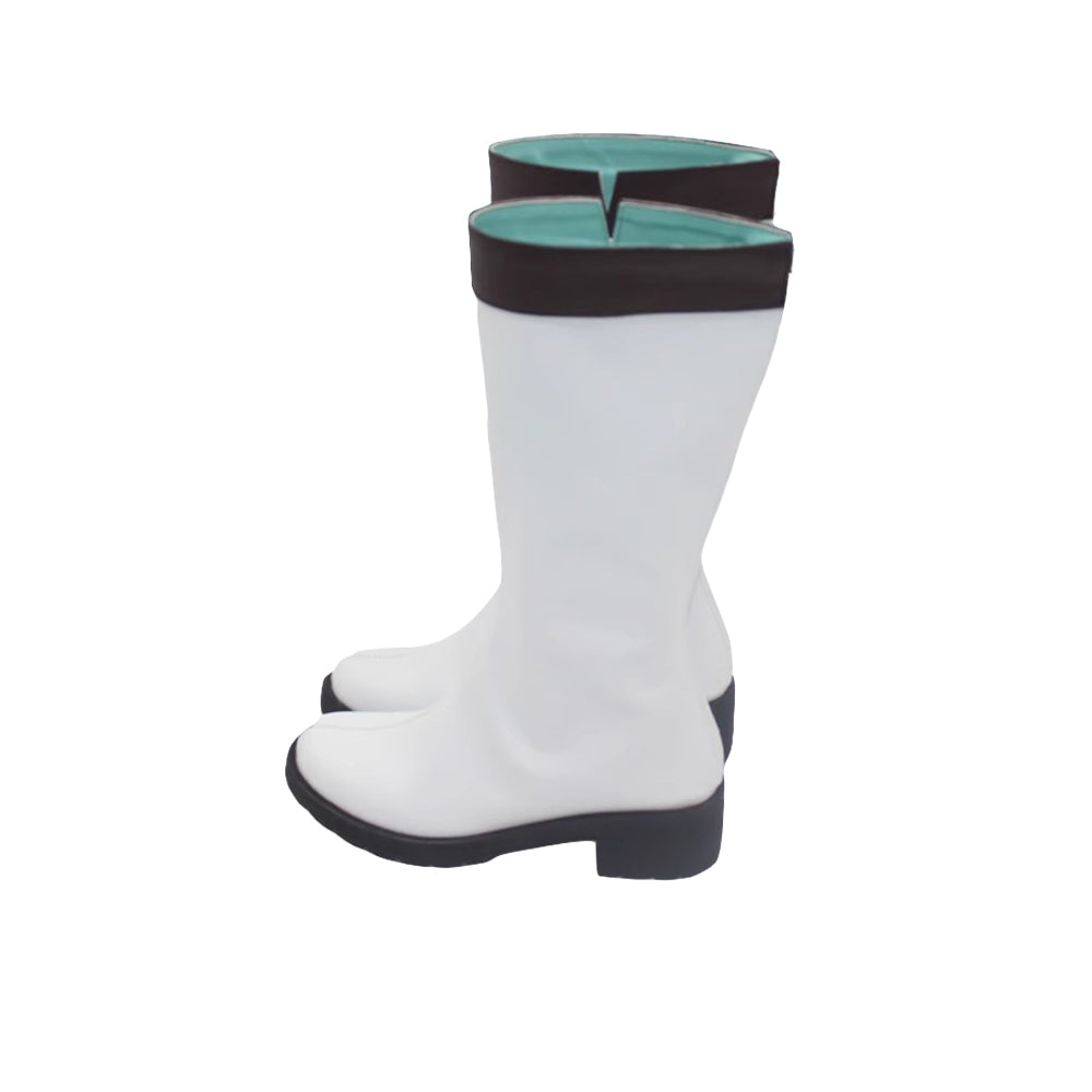 Game Reverse:1999 Cosplay Regulus Cosplay Shoes White Color Long Boots