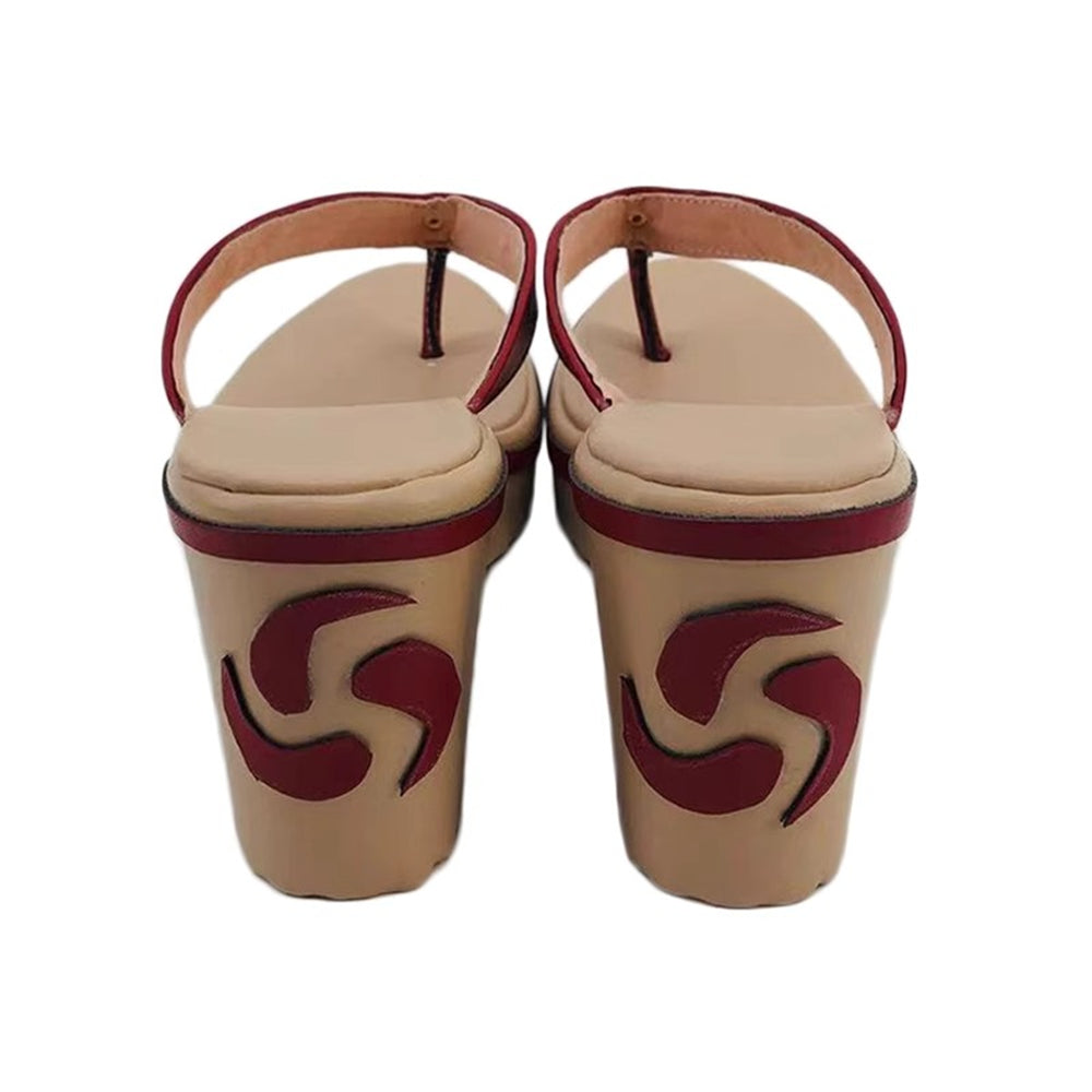Game Genshin Impact Cosplay Raiden Shogun Cosplay Shoes - Cosplay Shoes Boots