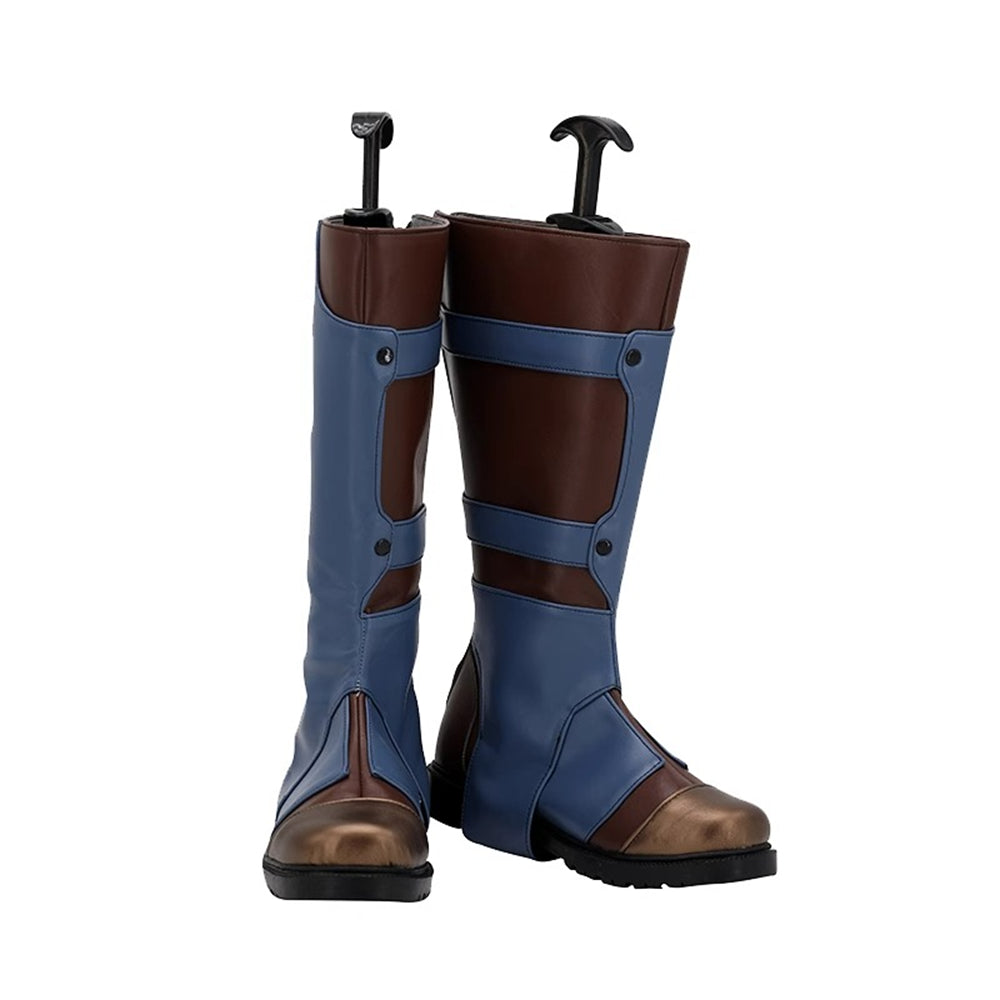 Game Valorant Cosplay Cypher Long Boots Cosplay Shoes