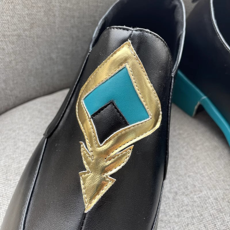Game Honkai: Star Rail Cosplay Aventurine Cosplay Shoes
