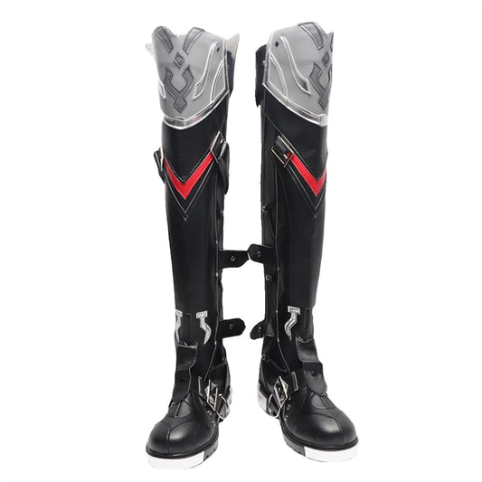 Game Genshin Impact Cosplay Wriothesley Cosplay Shoes Flat Shoes