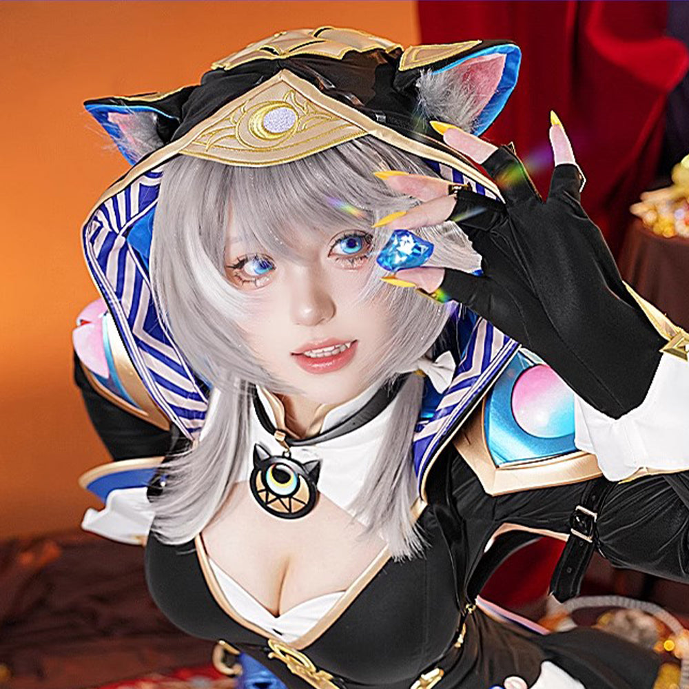 【In Stock】Game Honkai: Star Rail Cosplay Cipher Cosplay Costume Premium Edition