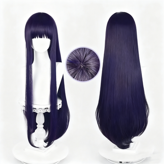 【In Stock】Anime InuxBoku SS Cosplay しらきいん りりちょ Ririchiyo Shirakiin Cosplay Wig
