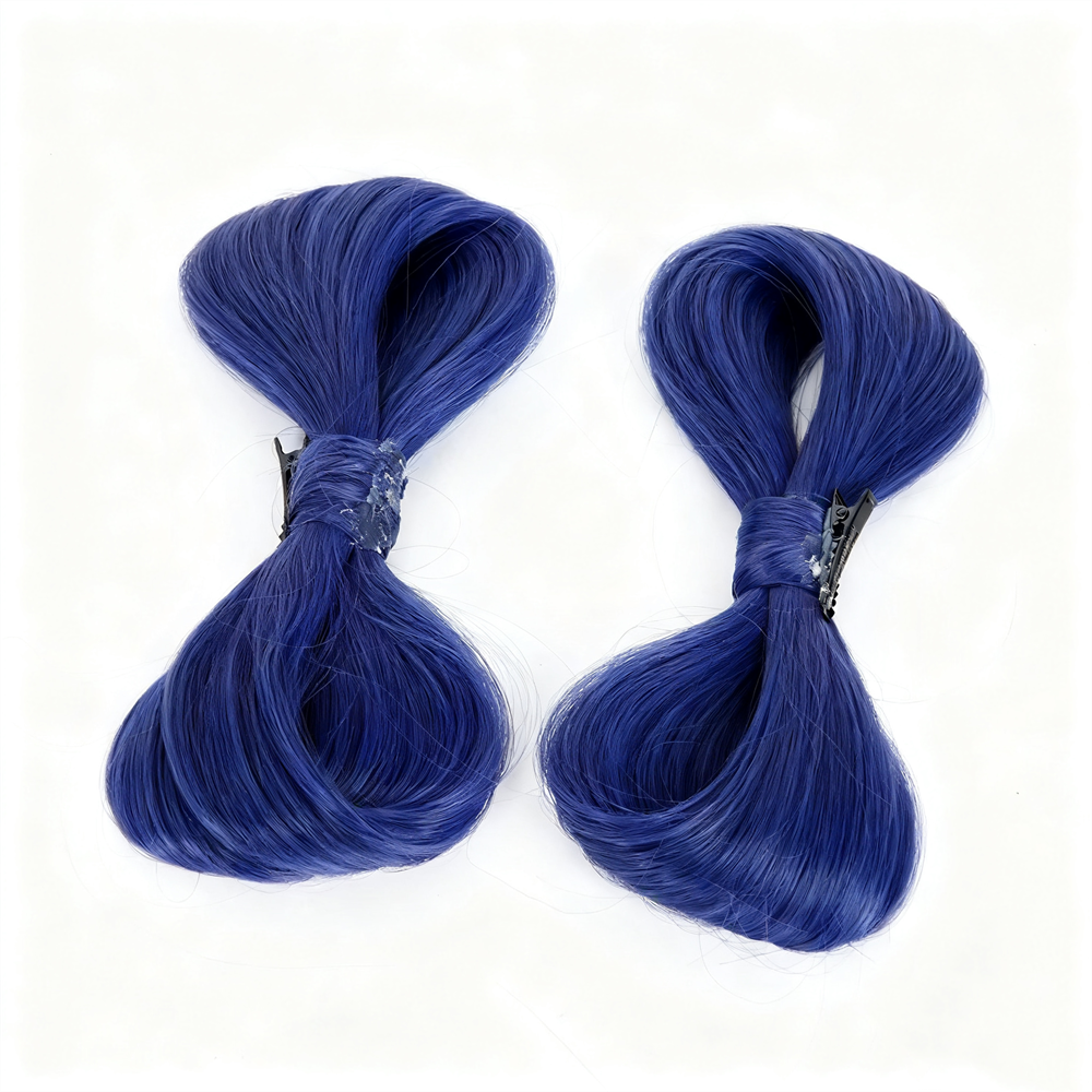 【In Stock】Game Wuthering Waves Cosplay Yongqing Fang's Iuno Cosplay Wig Blue Long Hair