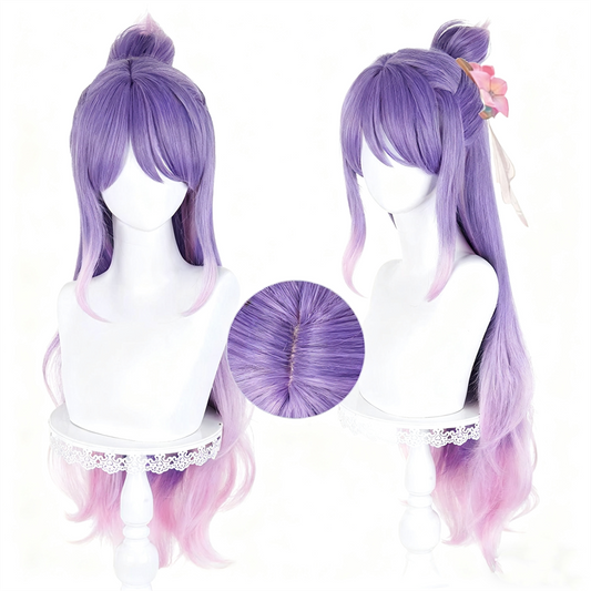 【In Stock】Game Overwatch2 Cosplay Kiriko Floral Wedding Cosplay Wig