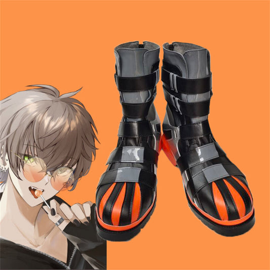 VTuber NIJISANJI Cosplay Alban Knox Cosplay Shoes - Cosplay Shoes Boots