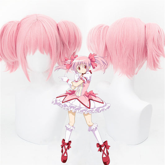 【In Stock】Anime Puella Magi Madoka Magica Cosplay Madoka Kaname Cosplay Wig