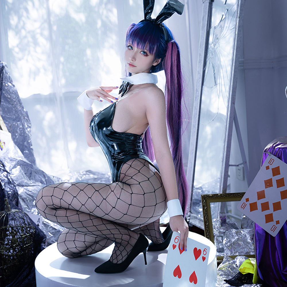 【In Stock】Anime Panty & Stocking with Garterbelt Cosplay Bunny Girl Panty/Stocking Cosplay Costume - Cosplay Costumes