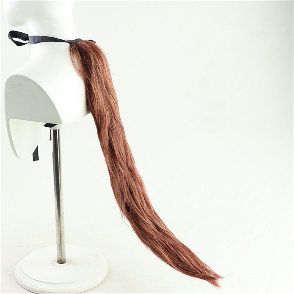 【In Stock】Game Umamusume:Pretty Derby Cosplay Mejiro Bright メジロブライト Cosplay Wig With Ears and Tail