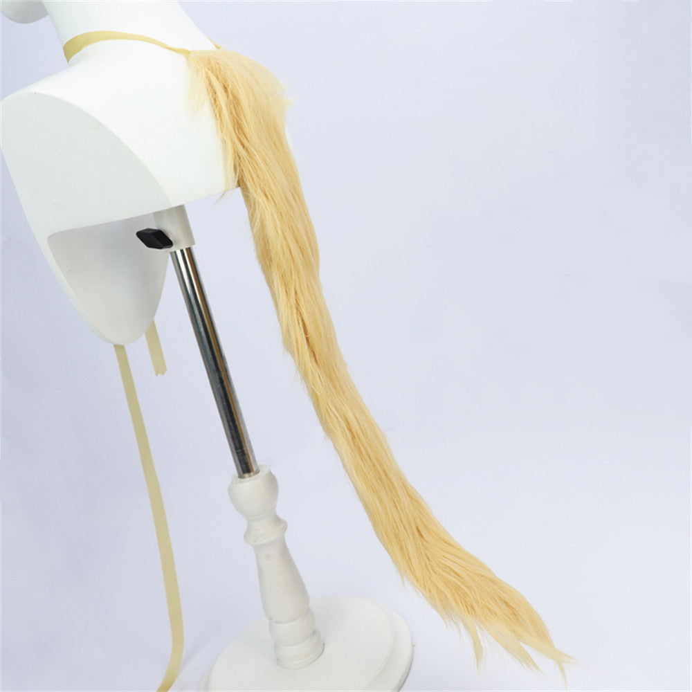 【In Stock】Game Umamusume:Pretty Derby Cosplay リトルココン Little Cocon Cosplay Wig With Ears and Tail